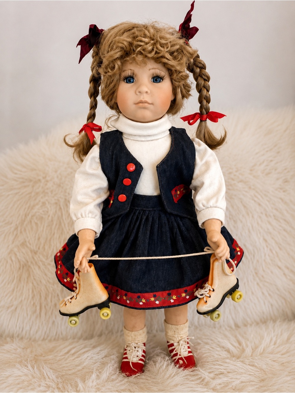 Collectible Dynasty Doll Collection Porcelain Doll
